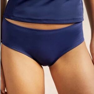 Boden Navy Blue Women's Boy Brief Swim Bikini Bottom